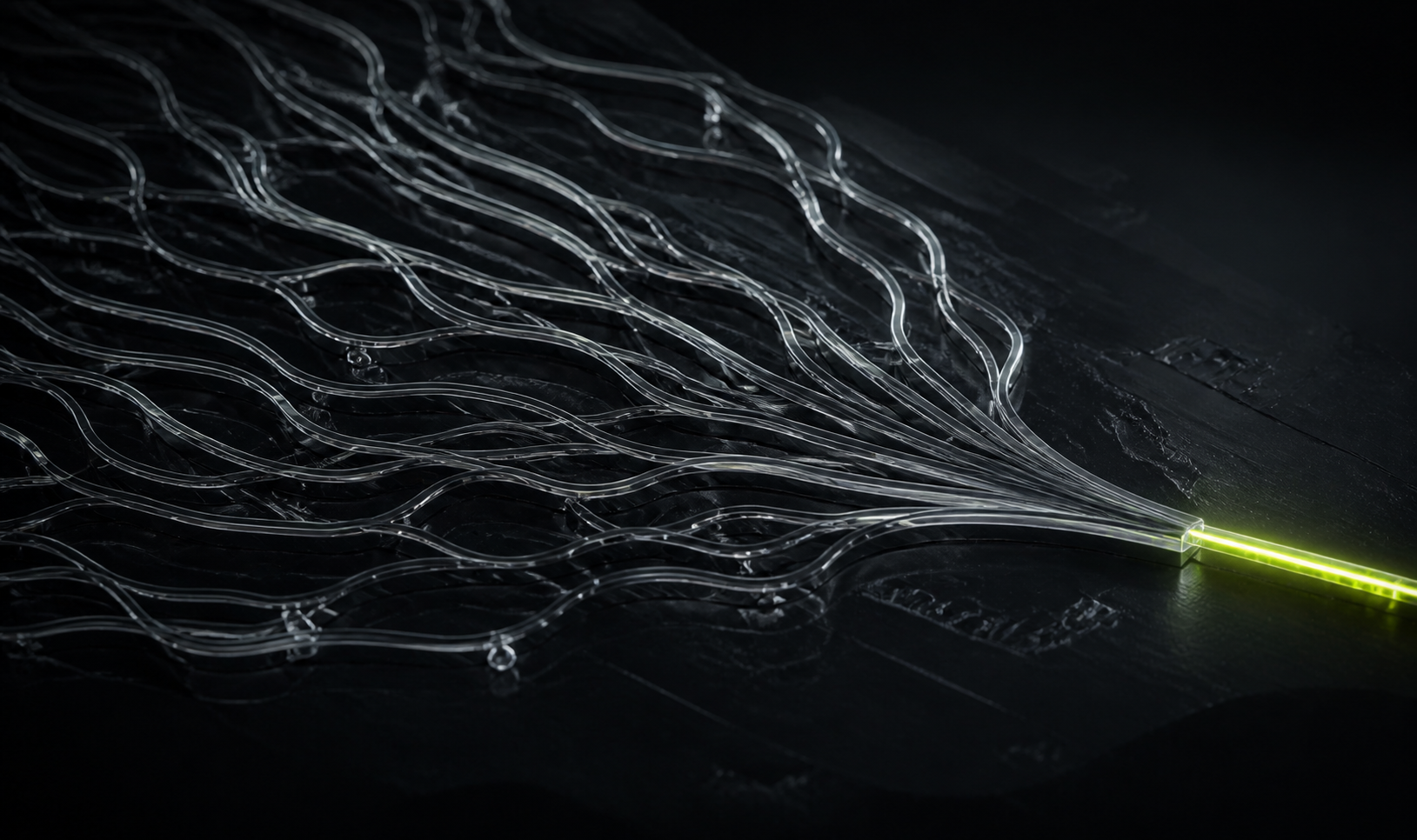 Abstract Clarlume voice capture visual